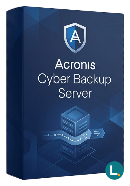 Acronis Cyber Backup Server 3 device 1 device 1 year